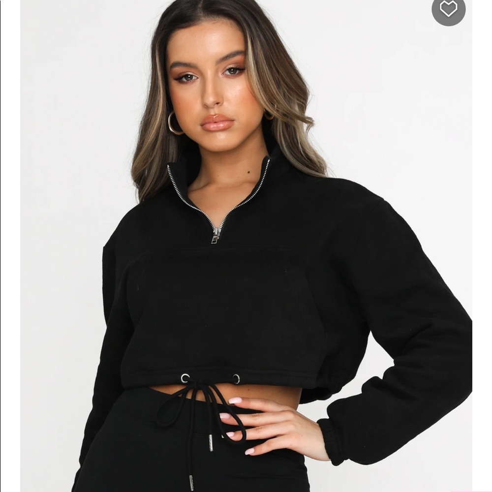 Crop sweatshirt